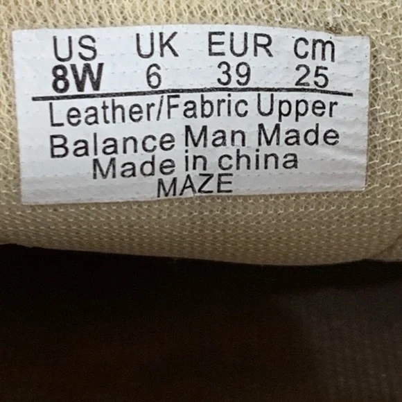 Ryka Maze Tan Nubuck/Suede Slip On Sneaker Size 8W - Picture 6 of 6